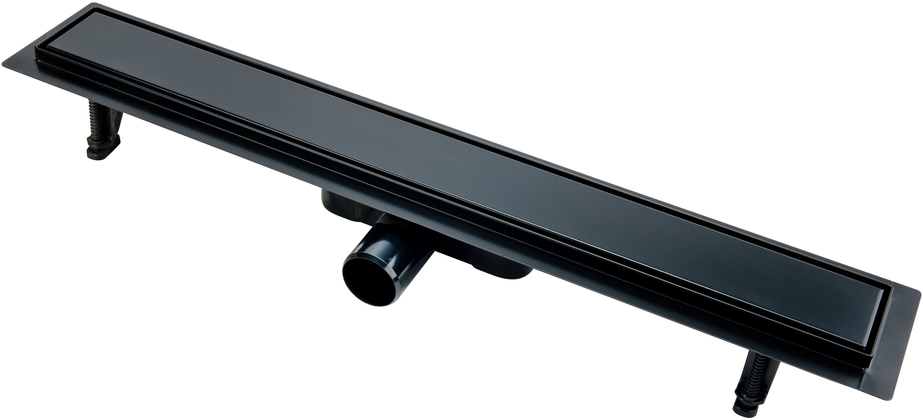 Darmowa Dostawa - Odpływ liniowy z rusztem czarnym 60 cm FDesign Kleome FD74016022