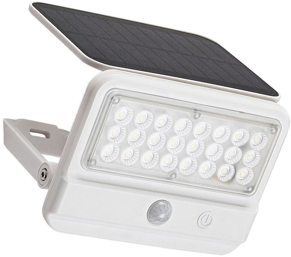 Darmowa Dostawa - Kinkiet solarny 1x7 W biały Rabalux Flaxton 77090