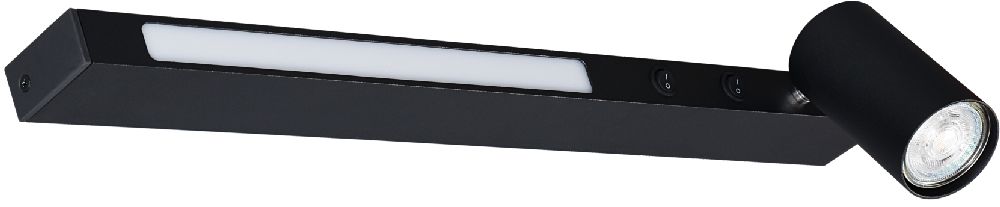 Darmowa Dostawa - Kinkiet 1x5 W czarny Zuma Line Mannari W230757202