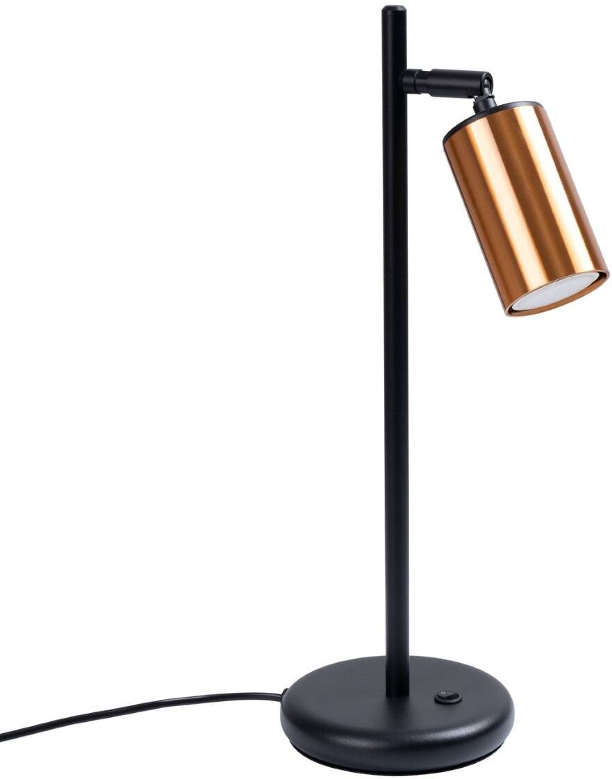 Darmowa Dostawa - Lampa biurkowa 1x10 W czarna-miedź Sollux Lighting Winx SL1381