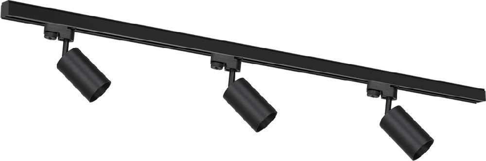 Darmowa Dostawa - Zestaw szynoprzewód z reflektorami 3x20 W czarny Milagro Pipe ML8719