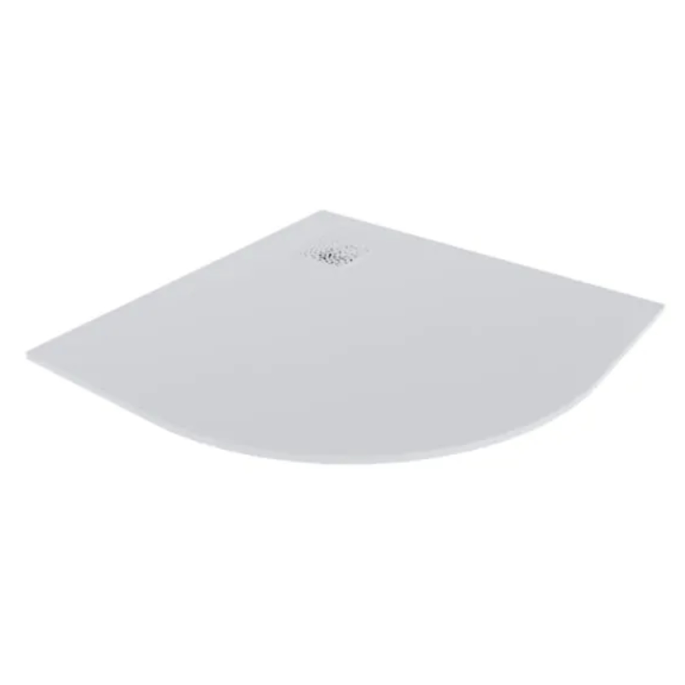 Darmowa Dostawa - Brodzik półokrągły 90x90 cm biały Excellent Arda BREX1504090090WHN