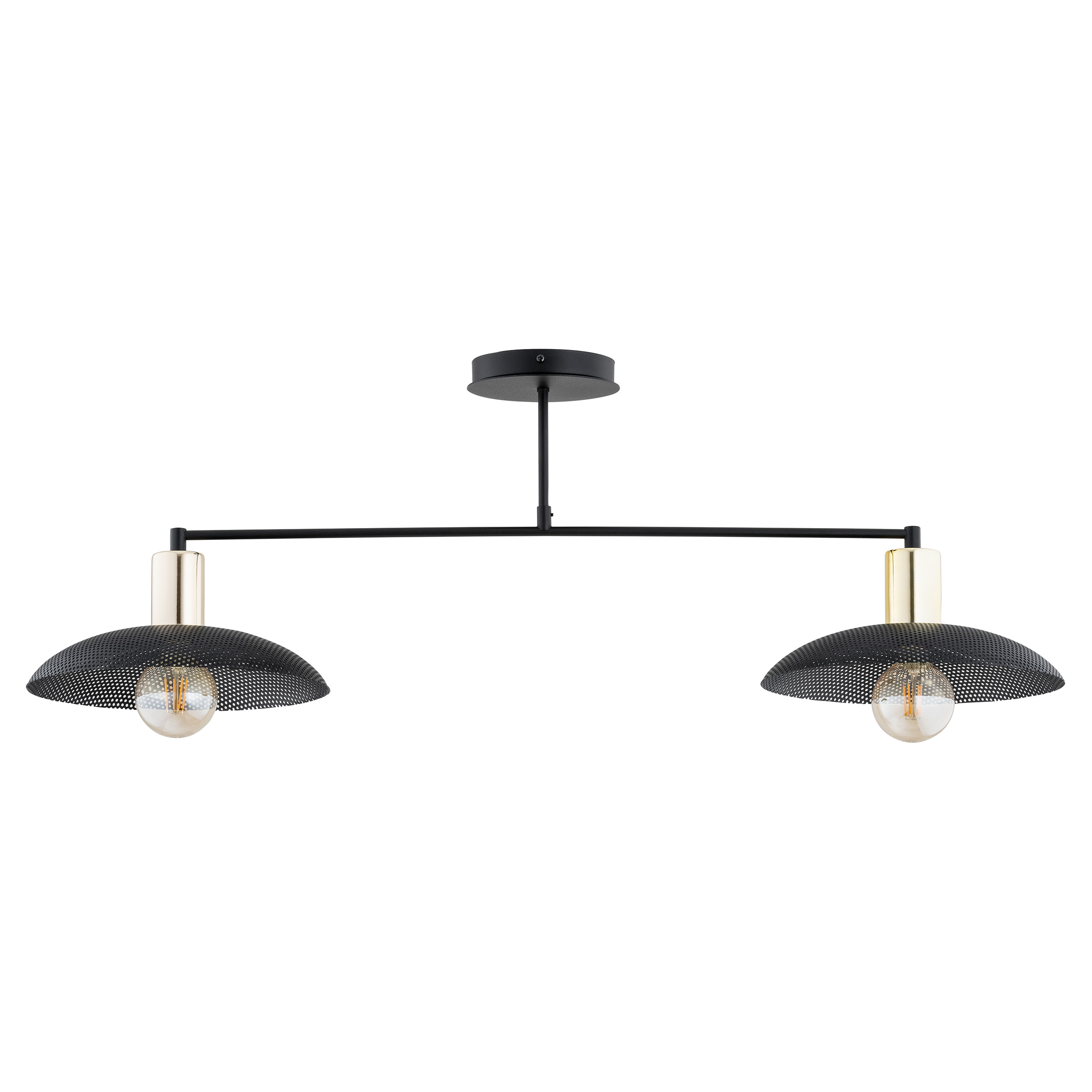 Darmowa Dostawa - Lampa podsufitowa 2x15 W czarny Emibig Spirit 13202