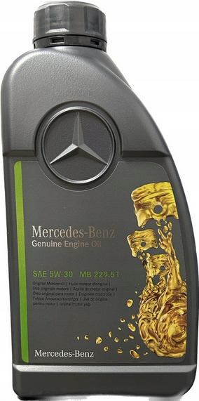 MERCEDES-BENZ ORYGINALNY 5W30 MB229.51 1L - Petrostar