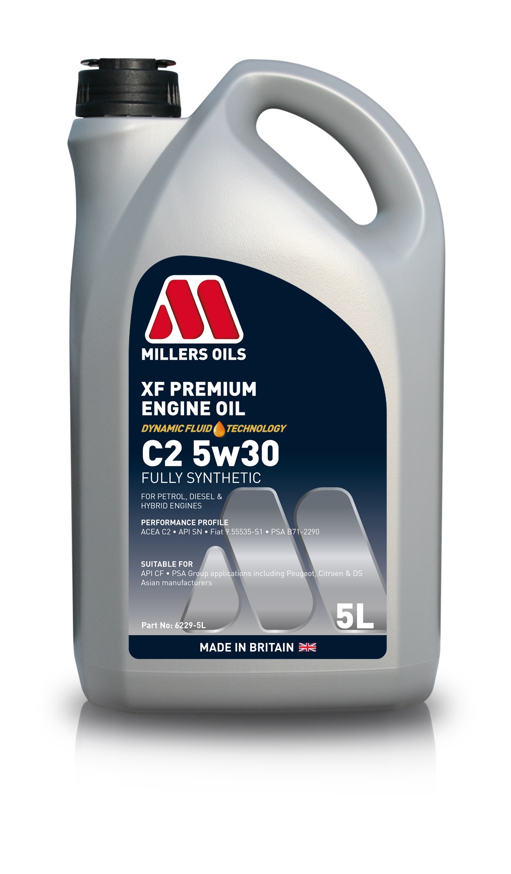 MILLERS OILS XF PREMIUM C2 5W30 5L - Petrostar