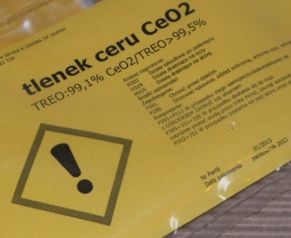 TLENEK CERU POLEROWNIE SZYB I SZKŁA 50G - Petrostar