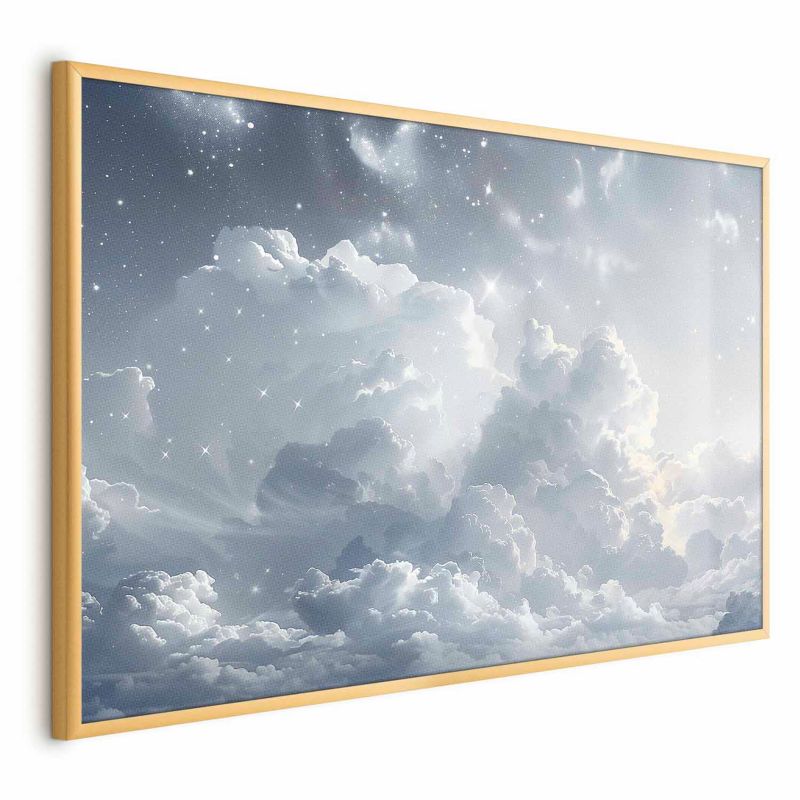 Plakat Artgeist Astralny spokój 90x60 cm z ramą złotą 1 szt