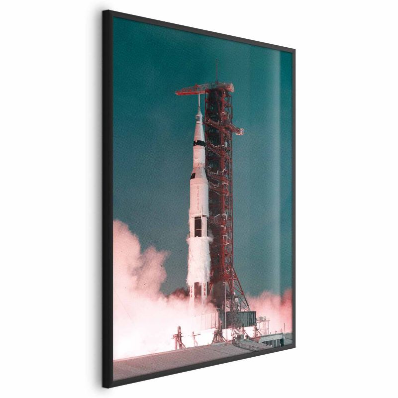 Plakat Artgeist Wielki start 60x90 cm z ramą czarną 1 szt