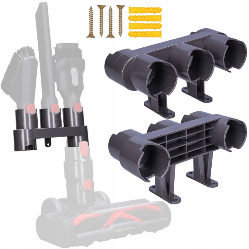 Uchwyt na szczotki, ssawki, Sillar, zamiennik do Dyson V7 V8 V10 V11 V15, 9 szt.