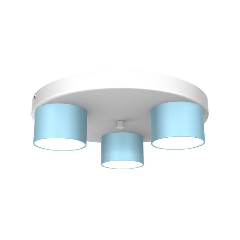 Lampa sufitowa Milagro Dixie LED 15W niebieski 1 szt.