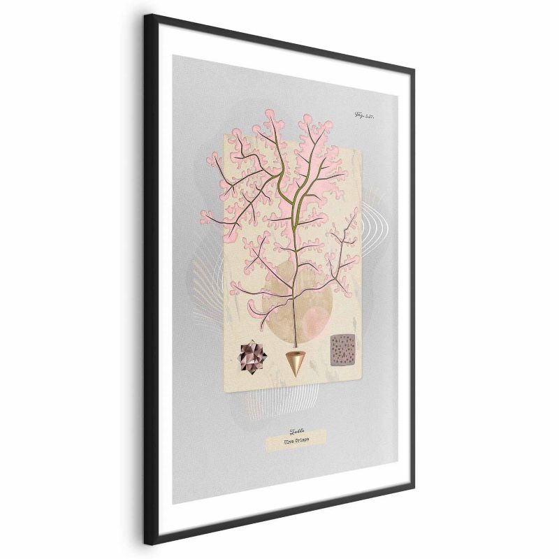 Plakat Artgeist Tajemnicze drzewko 40x60 cm z ramą czarną 1 szt