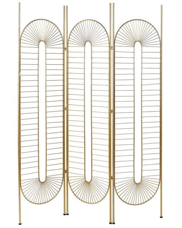 3-panelowy parawan pokojowy Noale Złoty 1 szt.