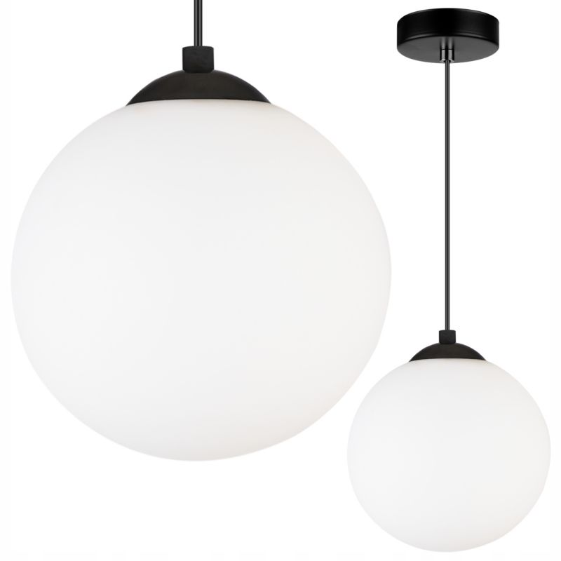 Lampa sufitowa wisząca Light Home LH Florence 1x E27 60W czarny 18cm 1szt.