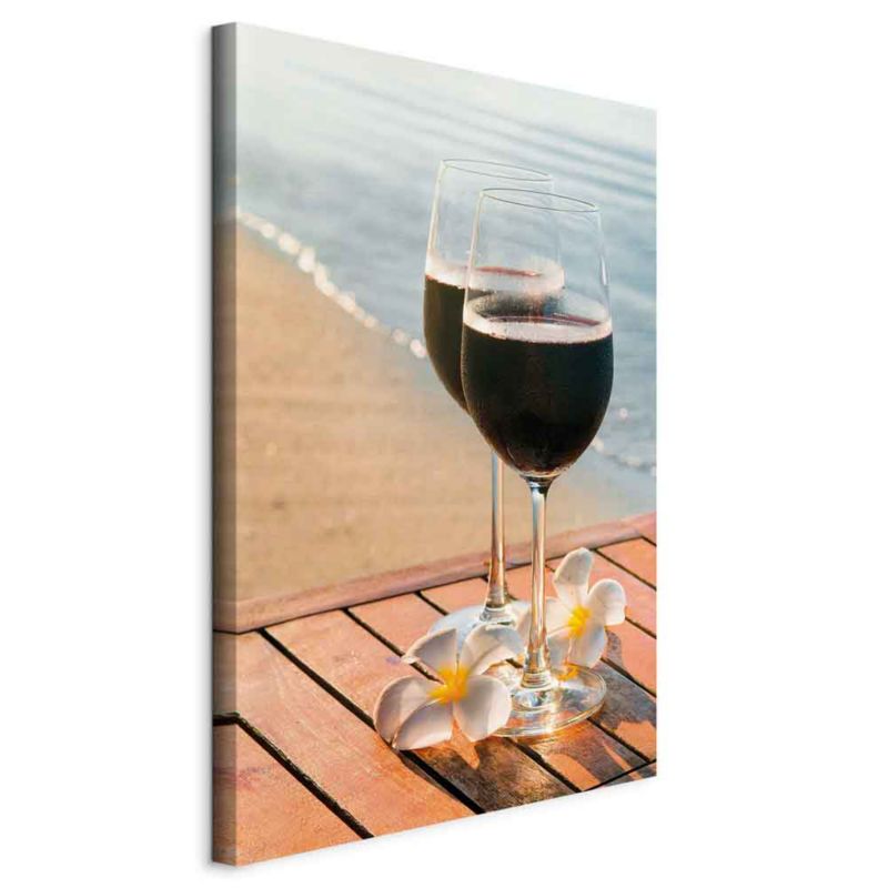 Obraz Artgeist Miłosne orzeźwienie 40 x 60 cm flizelina 1 szt