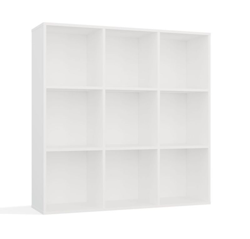Regał Topeshop Malax 3X3 H biały 110.5x110.5x30 cm 1 szt