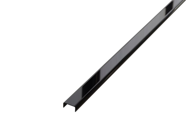Profil metalowy C Lambro czarny połysk 2cm x 270cm 1 szt.