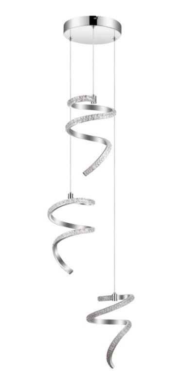 Lampa wisząca GoodHome Darien 3000 lm 3000 K chrom DIM