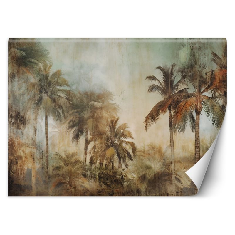Fototapeta Feeby Tropikalna dżungla w sepii 150x105 1 szt