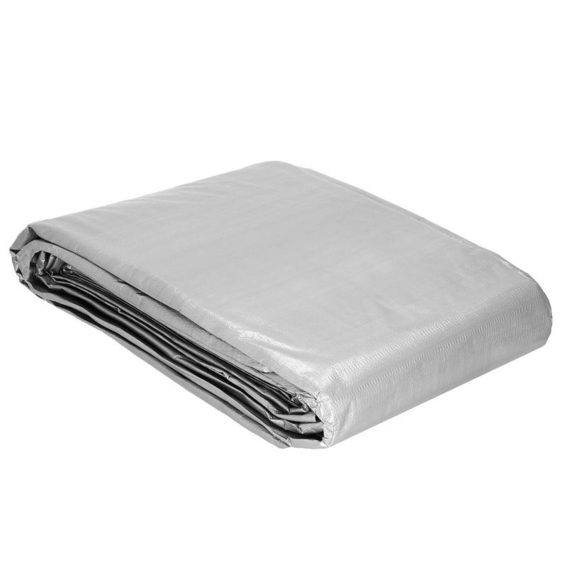 Plandeka Springos 5x8m 210g/m2 Springos szara 1 szt.