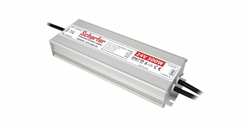 Zasilacz hermetyczny SCHARFER 300W 24V IP67 12,5A uniwersalny Scharfer SCH-300-24 1 szt.