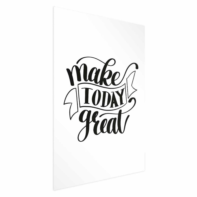 Plakat Artgeist Make today great 21x30 cm bez ramy 1 szt
