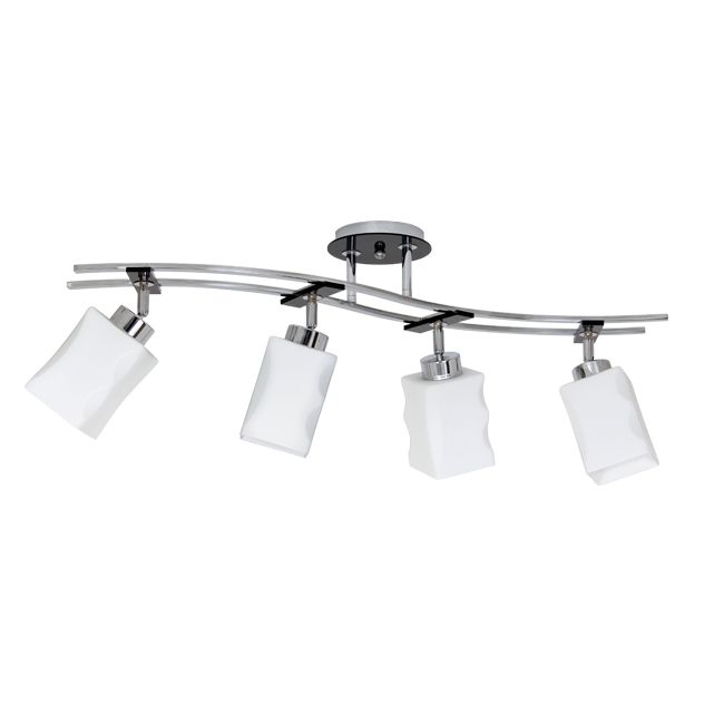 Spot listwa Derby 4 x 60 W E27 chrom