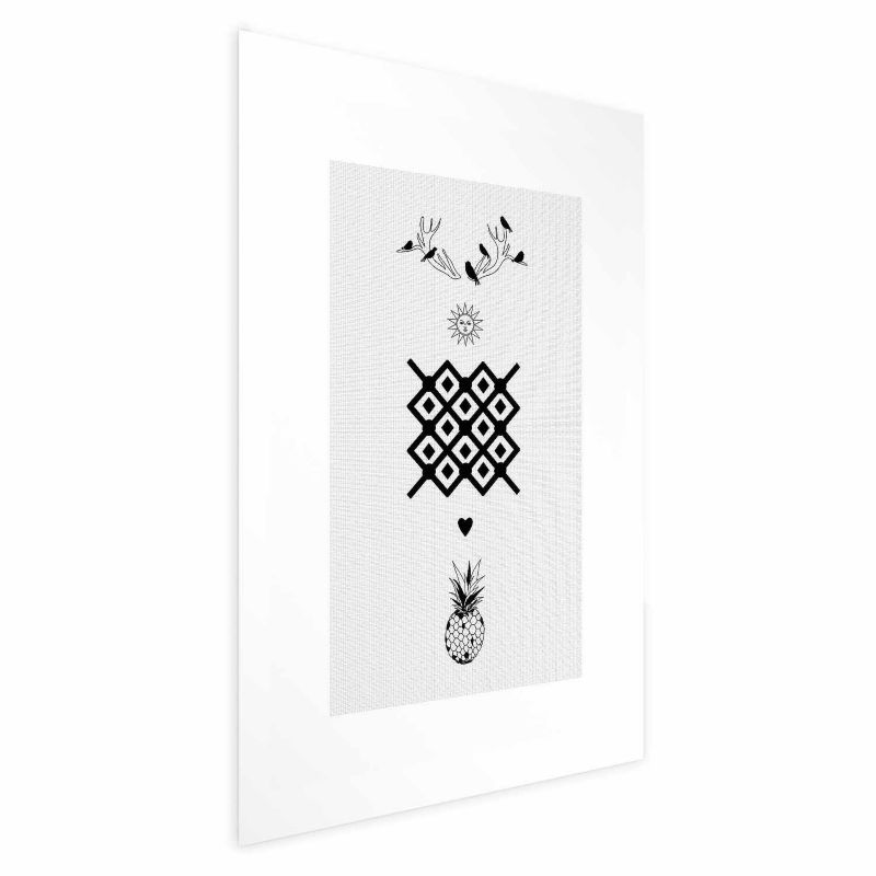 Plakat Artgeist Szczęście 21x30 cm bez ramy 1 szt