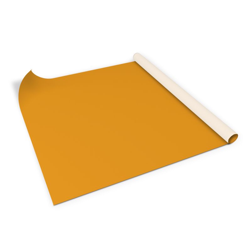Naklejka folia samoprzylepna Tulup Ciemno żółta 100x50