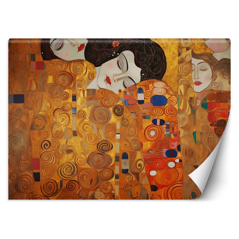 Fototapeta Feeby Piękne kobiety abstrakcja - G. Klimt 350x245 1 szt