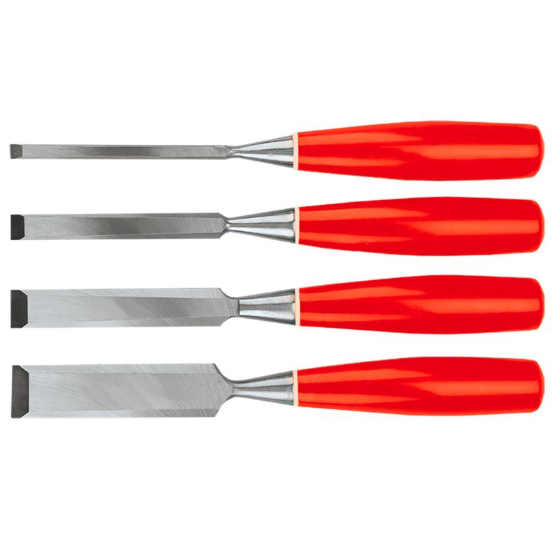 Dłuta Top Tools 6-24 mm, zestaw 4 szt czerwone 1 kpl