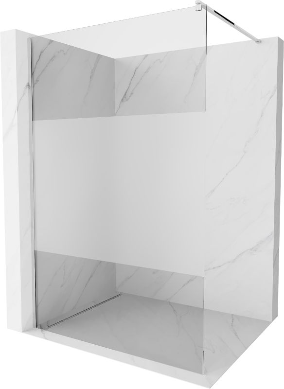 Ścianka prysznicowa Mexen Kioto chrom/szron transparent 100x200 cm 800-100-101-01-35 1 szt.