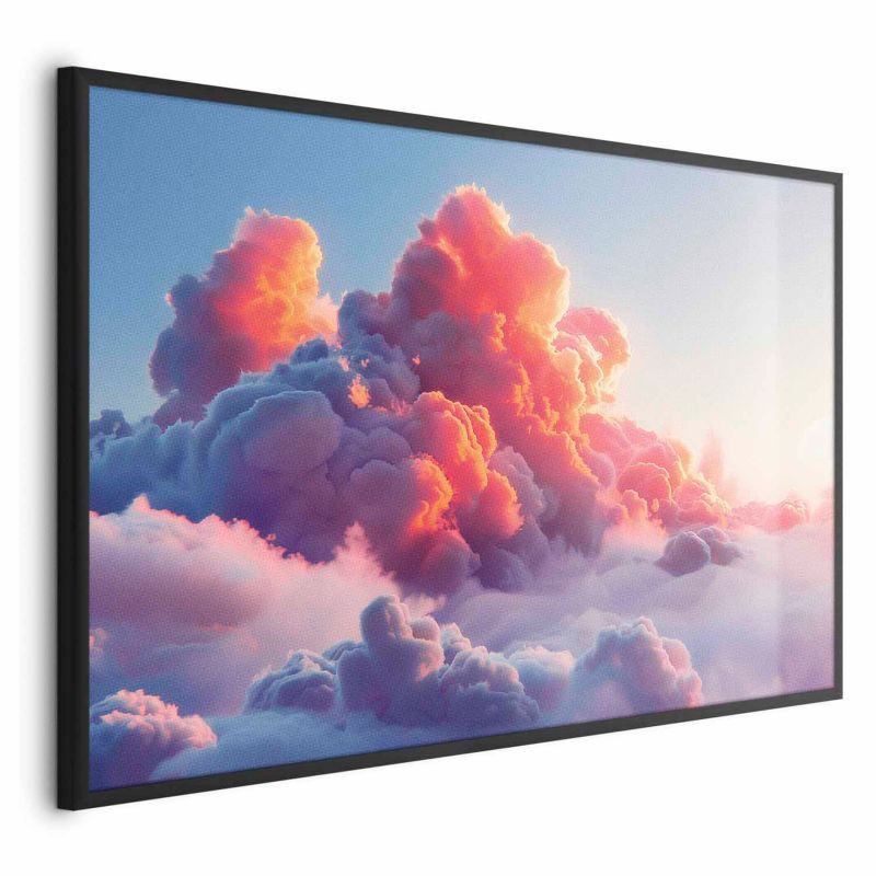 Plakat Artgeist Zmierzchowy spektakl 60x40 cm z ramą czarną 1 szt