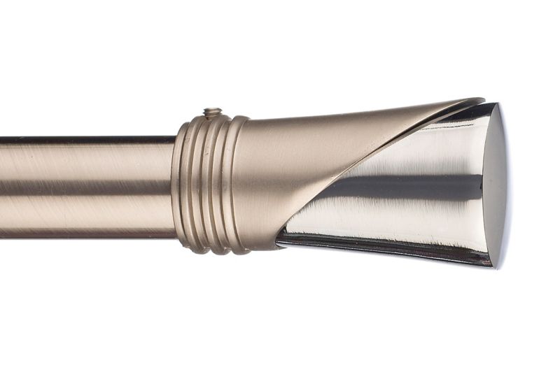 Końcówka karnisza Colours Ofelia chrom mat 19 mm