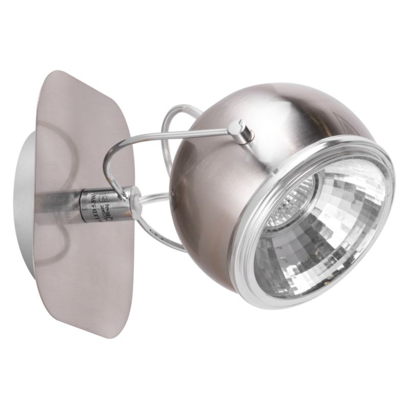 Kinkiet SPOT Light 1xGU10 LED 6W Elegancka Satyna w Klasycznym Stylu, Polski Producent, 1 szt.