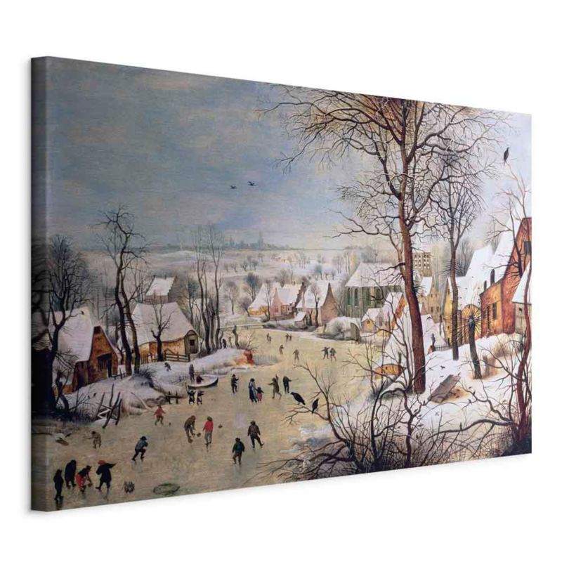 Obraz Artgeist Zimowy pejzaż 30 x 20 cm płótno włoskie 1 szt
