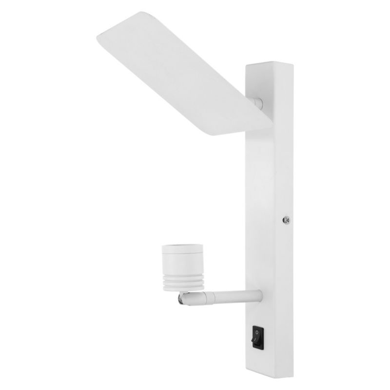 Kinkiet SPOT Light 1xLED 3W Subtelna Biel w Minimalistycznym Stylu, Polski Producent, 1 szt.
