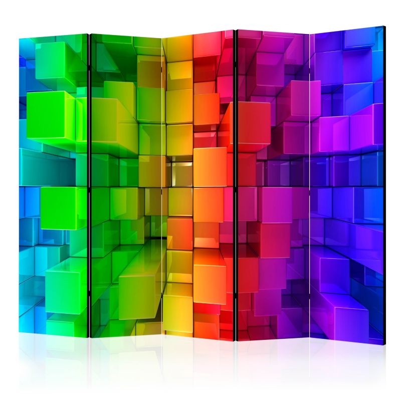 Parawan dwustronny Artgeist 3D 225x172 cm 3D 1 szt