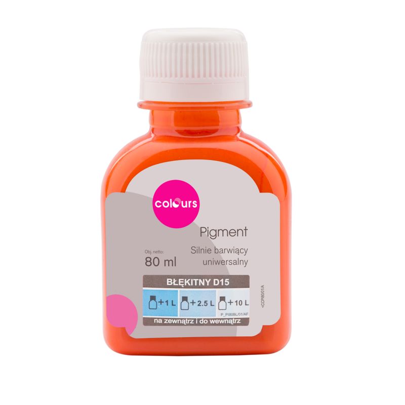 Pigment do farb Colours błękitny 80 ml