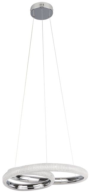 Lampa wisząca Auxerre 2880 lm 4000 K chrom
