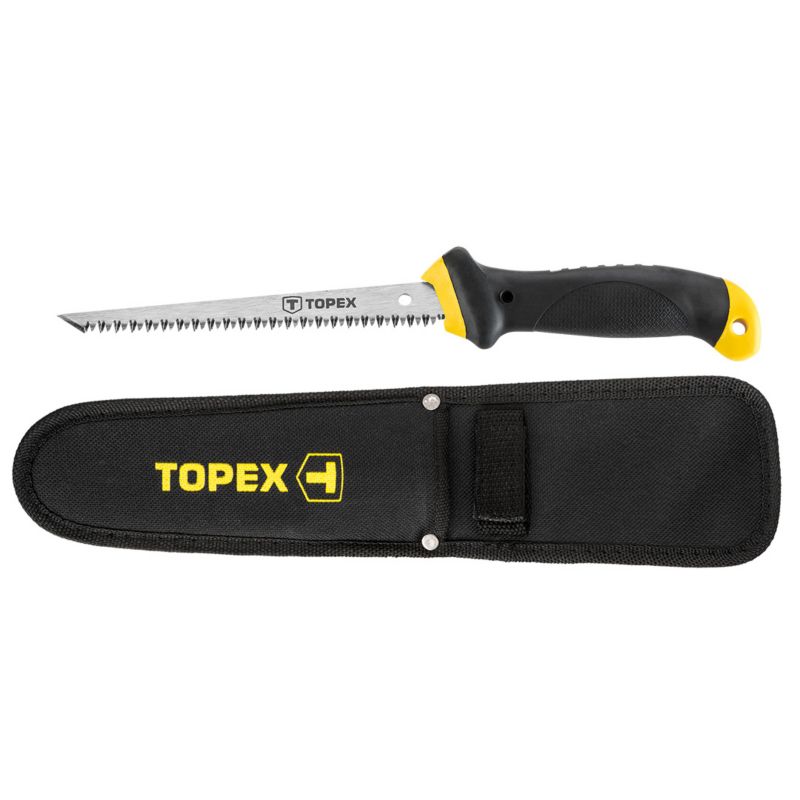 Piła do płyt gipsowo-kartonowych TOPEX 150 mm z pokrowcem 1 szt.