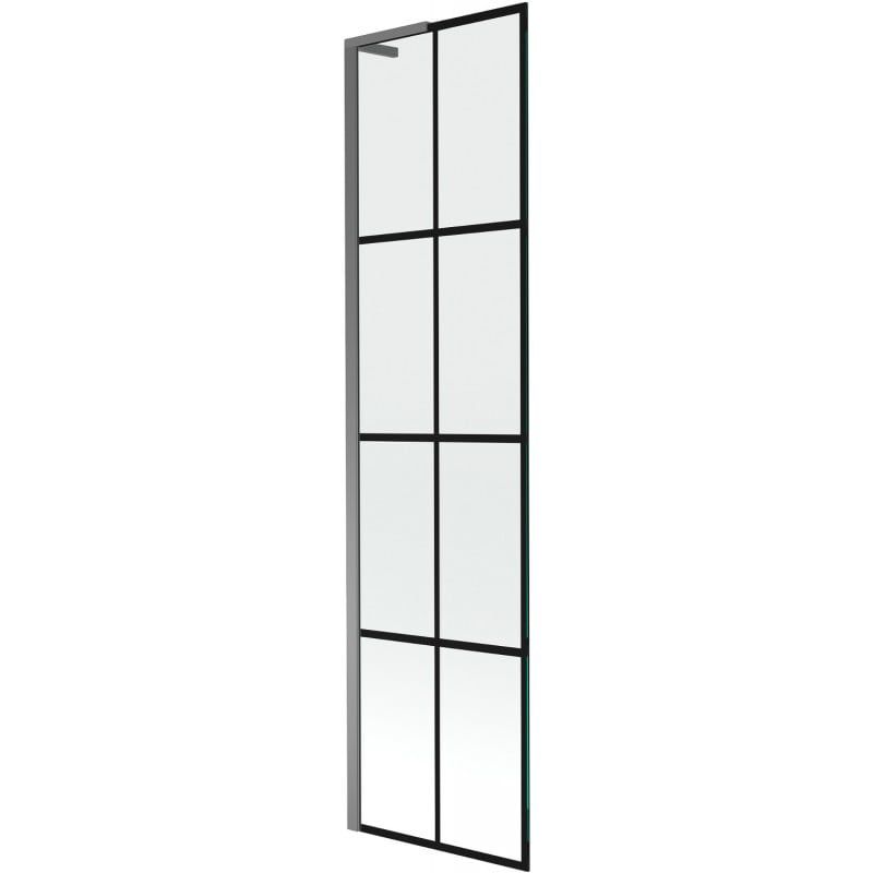 Parawan nawannowy 1-skrzydłowy Mexen Next L czarny wzór 50 x 150 cm 1 szt.