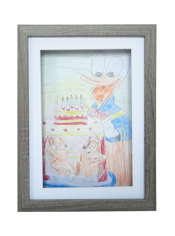 Ramka Frames Factory na rysunki A4 21x29.7 cm truflowa 1 szt.