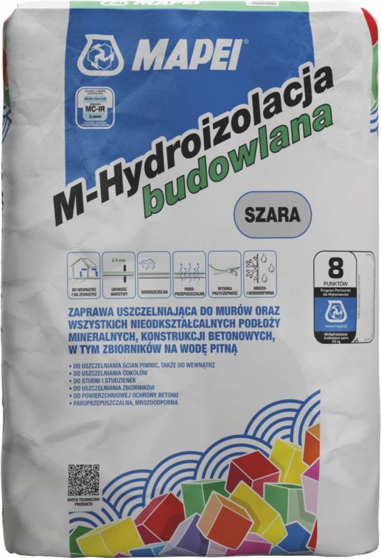 M-Hydroizolacja budowlana Mapei 25 kg