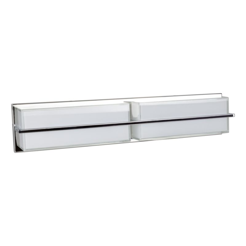Kinkiet SPOT Light 1xLED 20W Klasyczne Połączenie Chromu i Bieli, Polski Producent, 1 szt.