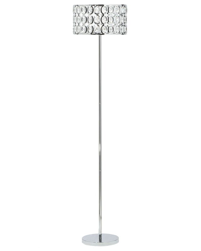 Lampa podłogowa Tenna Kryształ Srebrny 1 szt.