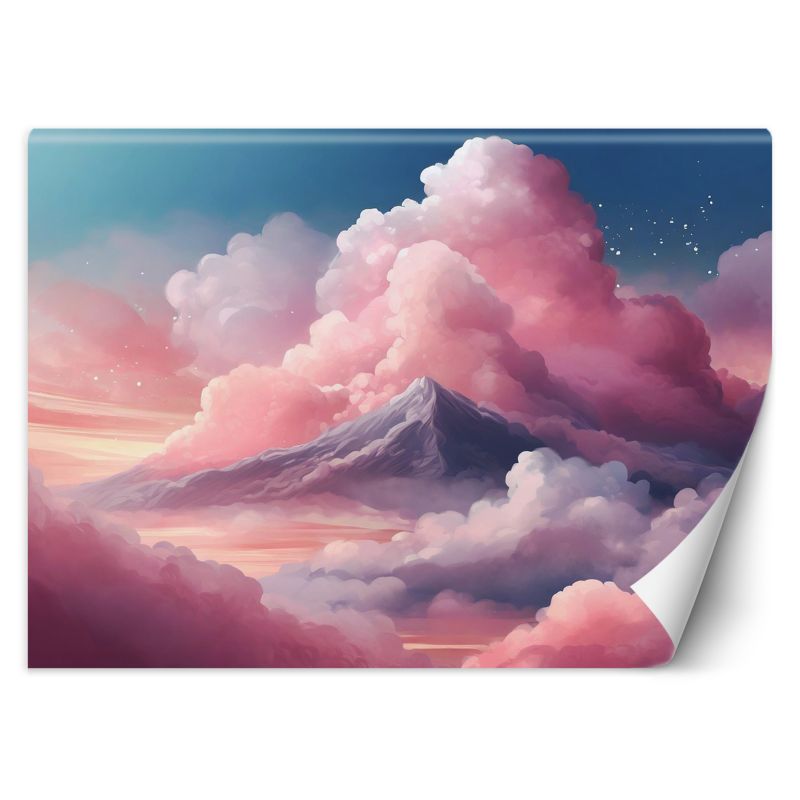 Fototapeta Feeby Różowe chmury i niebo 150x105 1 szt
