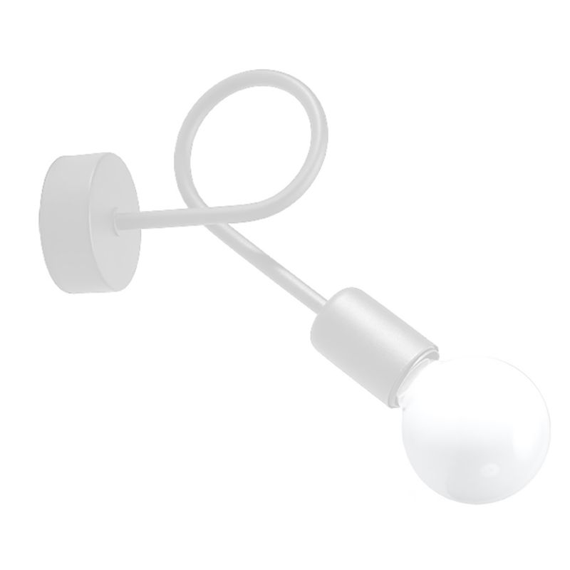 Kinkiet Sollux Lighting LOOP biały 1 szt.