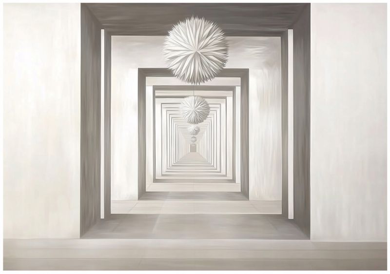 Fototapeta 3D Do Sypialni Salonu WALLARENA 200x175 cm Tapeta Na Flizelinie Tunel 1 szt.