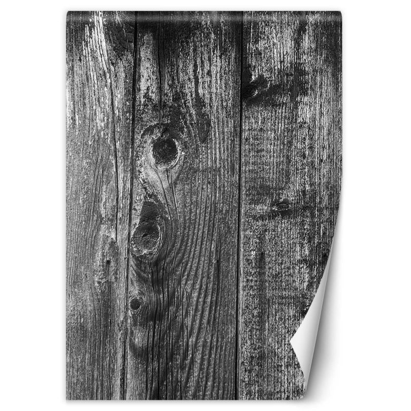 Fototapeta Feeby Czarno-białe deski 100x140 1 szt