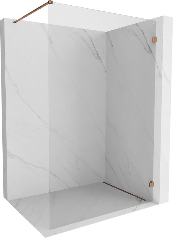 Ścianka prysznicowa Mexen Lunar różowe złoto 100x200 cm 830-100-000-60-00-P 1 szt.